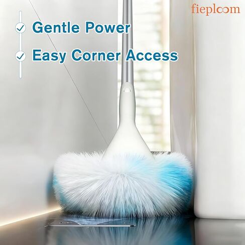 Tub Tile Scrubber Brush with 48" Long Handle, 2026 Version 1 Pc Non-Scratch Soft Tub Mop, All-in-One Adjustable Bathroom Brush for Bathtub, Shower, Sink, Faucet, and Wall Tile（1） in Saudi Arabia