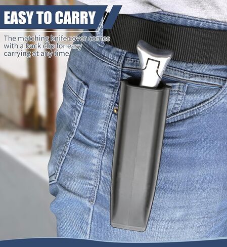 CUTTEREX الثقيلة SharkKnife VinylKnife UtilityKnife سكين تسقيف دلفين دولفين سكين السجاد، 4 قطع سكاكين و 30 شفرات in Kuwait