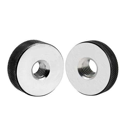 1 Set (1 Pass Gauge + Stop Gauge) 6g Non-Standard Metric fine Tooth Thread Ring M22 .5 M23 M24 M25 Right Hand(M24.5X1.0 T Z) in Saudi Arabia