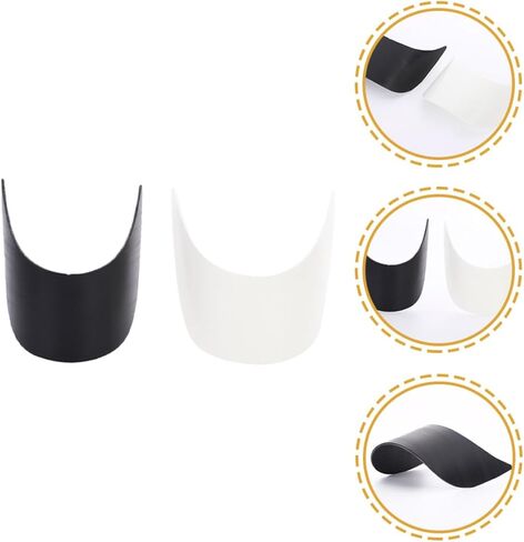 VALICLUD 10pcs Baseball Hat Brims Visor Boards Plastic Hat Replacement Brims Panels Caps Support Inserts for Sports and Outdoor Use in Saudi Arabia