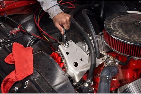 مجموعة مفاتيح ربط السقاطة من كرافتس مان، 20 قطعة، مجموعة مفاتيح ربط بسقاطة 90 سنًا SAE/مترية مع حقيبة، أرجوحة قوسية 4 درجات (CMMT87220) in Kuwait