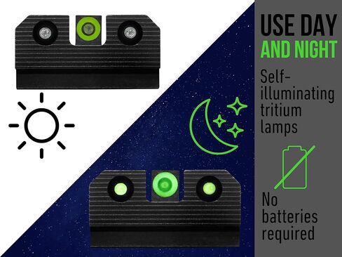 مشاهد XS Sights R3D 2.0 متوافقة مع نماذج Glock بما في ذلك نماذج MOS in Kuwait