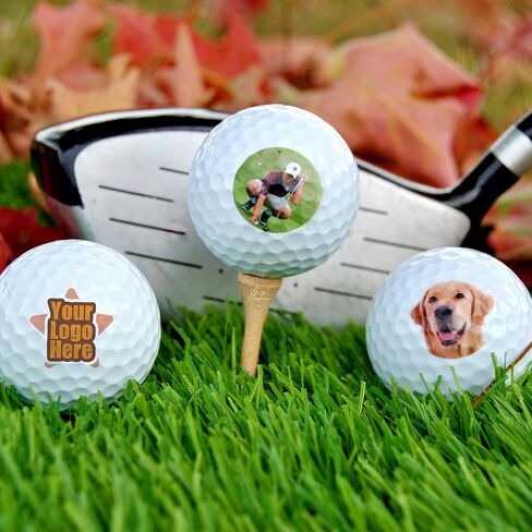Custom Logo Golf Balls - Promotional Bulk Golf Balls for Weddings, Marketing, Business, Events and Tradeshows in Saudi Arabia