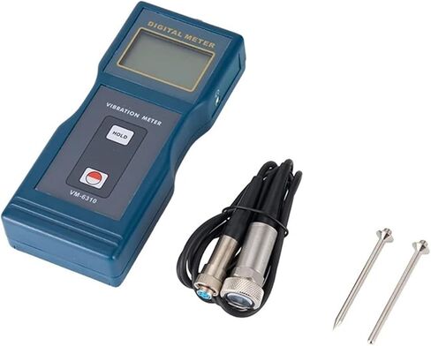 مقياس الاهتزاز الرقمي كاشف الاهتزاز VM-6310 تسارع النزوح عدم التوازن الميكانيكي والانحراف مقياس الاهتزاز الرقمي عالي الدقة in Kuwait