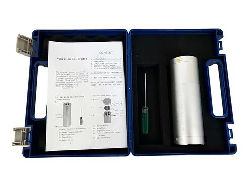 معايرات الاهتزاز مقياس الاهتزاز معاير مقياس الاهتزاز شاكر محمول بذاته مصمم للتحقق السريع والسهل من مقاييس التسارع أنظمة مراقبة الاهتزاز أنظمة التسجيل in Kuwait