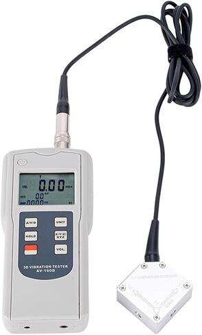 مقياس الاهتزاز الرقمي، مقياس الاهتزاز ثلاثي المحاور الرقمي ثلاثي الأبعاد، جهاز اختبار الاهتزاز AV-160D، مقياس اهتزاز الحركة الميكانيكية 10 هرتز ~ 1 كيلو هرتز، مستشعر الاهتزاز الكهرضغطي in Kuwait