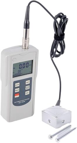 مقياس الاهتزاز الرقمي، مقياس الاهتزاز ثلاثي المحاور الرقمي ثلاثي الأبعاد، جهاز اختبار الاهتزاز AV-160D، مقياس اهتزاز الحركة الميكانيكية 10 هرتز ~ 1 كيلو هرتز، مستشعر الاهتزاز الكهرضغطي in Kuwait