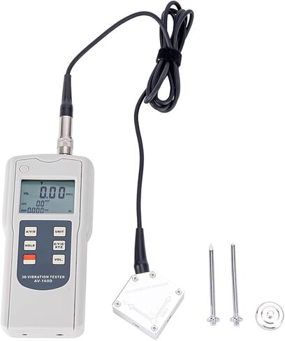 مقياس الاهتزاز الرقمي، مقياس الاهتزاز ثلاثي المحاور الرقمي ثلاثي الأبعاد، جهاز اختبار الاهتزاز AV-160D، مقياس اهتزاز الحركة الميكانيكية 10 هرتز ~ 1 كيلو هرتز، مستشعر الاهتزاز الكهرضغطي in Kuwait