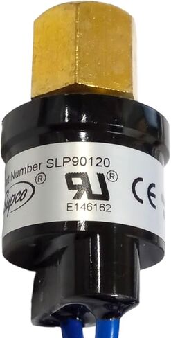 Supco SLP90120 Low Pressure Switch Open: 90 PSI Close: 120 PSI HVAC Refrigeration in Saudi Arabia