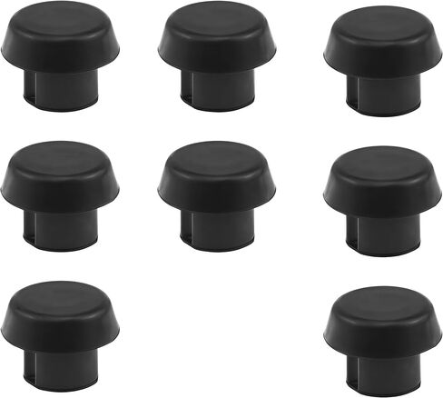 SHENGYIYISHENG Billiard Cue Bottom Cover Plug, American Pool Cue Bottom Plug Protection Pad, Rubber Pole Tail Cover Protection Accessories in Saudi Arabia