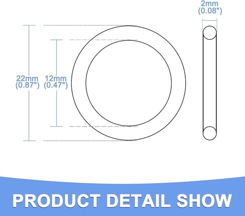 PTFE Flat Washers - 10 Packs Flat Washers Assortment Kits Fits for Screw and Bolts - 12mm x 22mm x 2mm White in Saudi Arabia