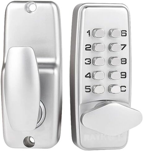 Digital Password Door Lock Mechanical Password Keyless Entry Door Lock Household Security Lock (Color : A, Size : 40 * 105) (A 40 * 105) in Saudi Arabia