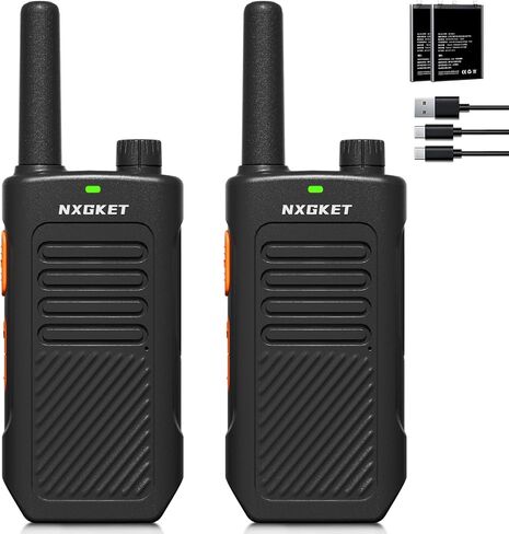 أجهزة اتصال لاسلكية للبالغين لمسافات طويلة قابلة لإعادة الشحن 4 أجهزة اتصال لاسلكية مع 22 قناة FRS راديو ثنائي الاتجاه Waki ​​Taki NOAA VOX بطارية ليثيوم أيون مدمجة للتخييم والمشي لمسافات طويلة وركوب الدراجات والرحلات البحرية in Kuwait