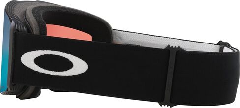 نظارات Oakley Line Miner Pro Low Bridge Fit Snow Goggle، حزام أسود غير لامع مع عدسة Prizm Snow Sapphire Iridium، مقاس كبير in Saudi Arabia