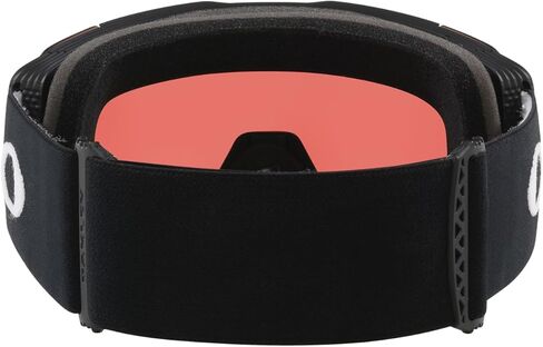 نظارات Oakley Line Miner Pro Low Bridge Fit Snow Goggle، حزام أسود غير لامع مع عدسة Prizm Snow Sapphire Iridium، مقاس كبير in Saudi Arabia