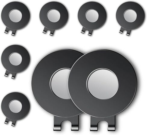 24 PCS Magnetic Golf Hat Clips Ball Marker Holder for Golf Gloves Hats Bags Caps Visor Belt in Kuwait