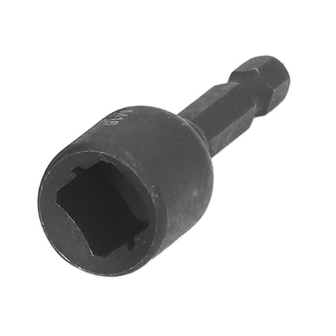 16Pcs Tap Socket Set, 1/4in Hex Shank Lengthened Tapping Chuck, Alloy Steel Hand Tools for Mould, DIY, and Auto Repair, Includes 8 Sockets and 8 Taps in Kuwait