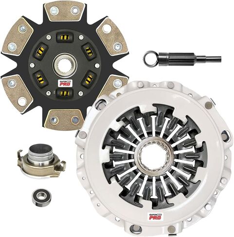 ClutchMaxPRO Performance Stage 4 Clutch Kit with Chromoly Flywheel Compatible with 04-05 Subaru Baja, Forester XT EJ255 02-05 Impreza WRX EJ205 91-94 Legacy EJ22T (CP15019HDCLSF-ST4) in Saudi Arabia