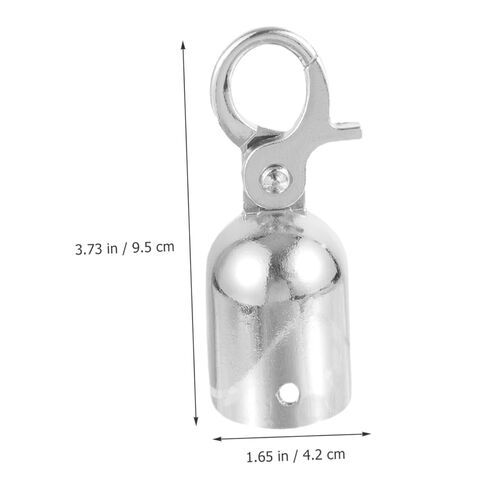 NUOBESTY 2Pcs Cord End Caps with Hook Durable Rope End Stoppers for and Stanchions Elegant Design for Use in Saudi Arabia