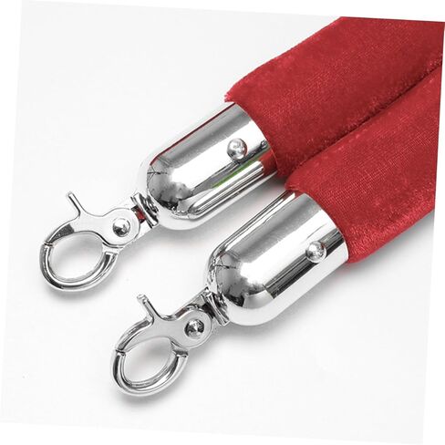 NUOBESTY 2Pcs Cord End Caps with Hook Durable Rope End Stoppers for and Stanchions Elegant Design for Use in Saudi Arabia