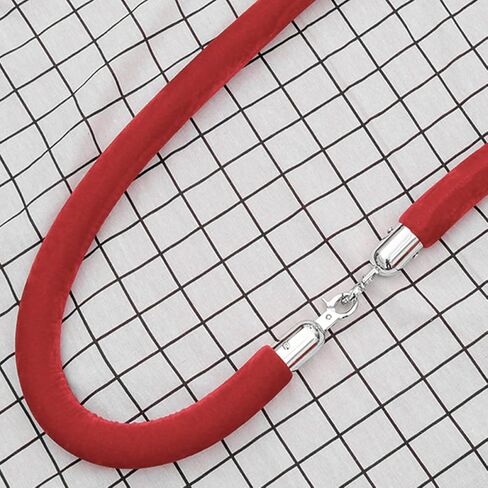 TEHAUX 2Pcs Rope End Cap with Hook Heavy Duty Cord End Stopper for Stanchions Easy Installation for Homes Hotels and Shopping Malls in Saudi Arabia
