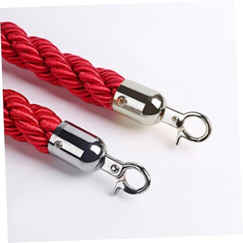TEHAUX 2Pcs Decking Rope End Fasteners Durable Stopper Cord Fittings for Home Hotel Mall Use Easy Installation Resistant in Saudi Arabia