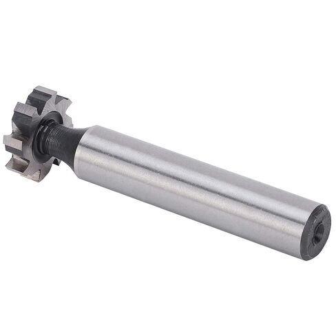 قواطع مفاتيح Woodruff، أدوات الآلات HSS Woodruff Keys T Slot Cutter Tool Woodruff Key Seat Cutter 4x16x10mm HSS Straight Shank T - Slot Milling Cutter Tools in Kuwait