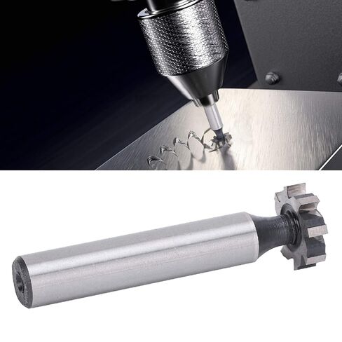 TSlot Cutter Long Lasting High Speed Steel Woodruff Key Seat Milling Cutter for Aluminum/Copper/Iron Work Efficiency in Saudi Arabia