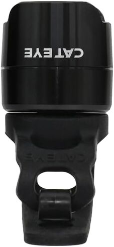 ضوء أمان CATEYE ORB USB قابل لإعادة الشحن - ضوء وامض LED عالي الوضوح للدراجة، أوضاع إضاءة متعددة، تصميم ألومنيوم متين، يناسب الطريق، MTB، دراجات الحصى (واجهة USB-C) in Kuwait