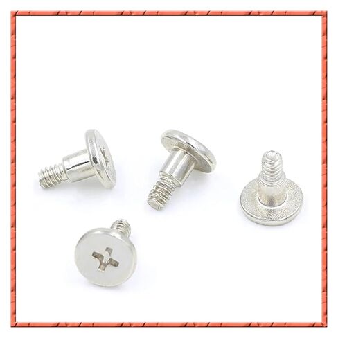 50 قطعة/الوحدة #6-32x3/8 الكتف الترباس متوافق مع القرص الصلب للصدمات النيكل مطلي الكمبيوتر القرص الصلب اللوحة الأم المسمار (أسود مؤكسد) in Kuwait