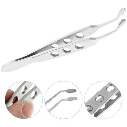 Gadpiparty 4.13 بوصة Meibomian Gland Expressor، ملقط غدة Meibomian، مع مقبض غير قابل للانزلاق لتخفيف جفاف العين وتدليك الجفن الدقيق in Saudi Arabia