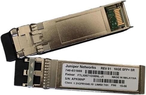 740-031980 SFP-10G-SR 10G Multi-Mode Optical Module 300 Meters Distance, 850 nm FTLX8571D3BNL-J1 in Saudi Arabia