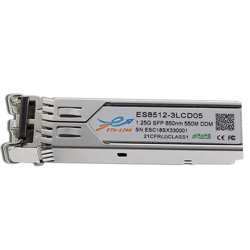 وحدة بصرية جيجابت متعددة الأوضاع SFP مزدوجة الألياف 1.25G 850nm 550m متوافقة in Saudi Arabia