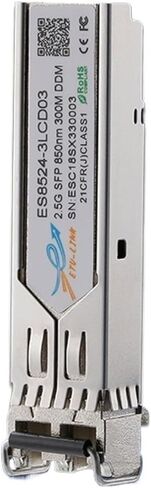 وحدة الإرسال والاستقبال الضوئية 2.5G الوحدة الضوئية SFP جيجابت وحدة الألياف الضوئية المزدوجة متعددة الأوضاع (2 كم) in Saudi Arabia