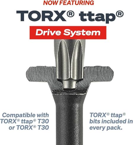 FastenMaster FMHLGMTT278-500 HeadLOK Heavy-Duty TORX® ttap® Flathead Fastener, 2-7/8 inches, 500 Count in Saudi Arabia