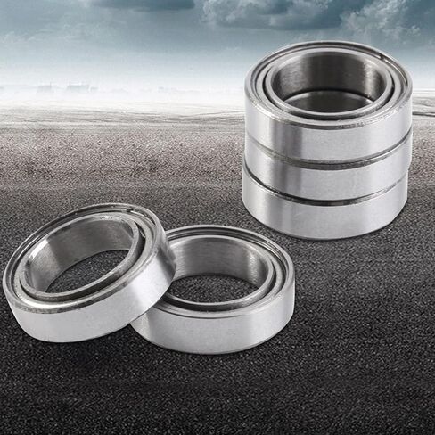 10 قطع محامل 10 × 15 × 4 مم، محمل رفيع مزدوج الحماية 6700ZZ، محامل كروية فولاذية ذات أخدود عميق، محمل لوح تزلج قوي لمعدات أدوات المحرك مشروع مختلف in Kuwait