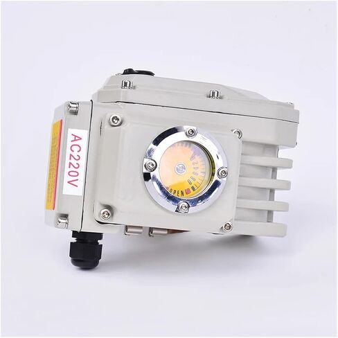 1PCS DN25 Three-Way high Platform Ball Valve Stainless Steel Q911F-16P Internal Thread Ball Valve(110VAC_L Type) in Kuwait