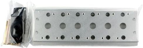 1PCS Pneumatic Manifold 4V210 Manifold is Suitable for 4V100 4V200 Series Aluminum Materials(4V100M,KL4-13b) in Kuwait