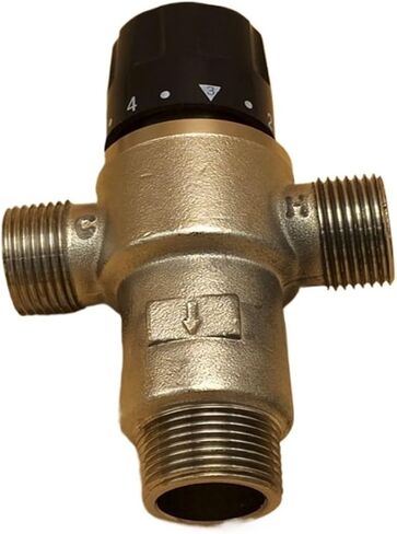 1PCS 3/4"(DN20) Brass Solar Water Heater Thermostatic Mixing Valve in Saudi Arabia