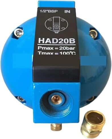 1PCS Automatic Filter air Compressor Automatic Drain Valve Ball Drain HAD20B 1/2" Thread 20bar in Kuwait