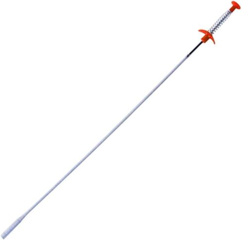 Sewer Anti-Blocking Garbage Clip Lengthening Four-jaw Picking Artifact Household Garbage Clip Pipe Foreign Body Dredging Spring Tube Dredge Tool Cleaning Tool, 160CM in Saudi Arabia