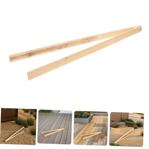 PartyKindom 2pcs Garbage Picker 45cm Long Trash Grabber Tongs Lightweight Portable Litter Picking Equipment for Outdoor Sanitation and Street Cleaning in Saudi Arabia