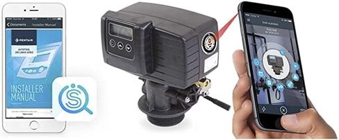 ترقية 10% Crosslink Fleck 5600SXT يتم قياسها عند الطلب 48 ألف 48000 خزان محمل بالحبوب، نظام كامل مع خزان محلول ملحي وممر جانبي 1 بوصة، راتنج متين مطور بنسبة 10% in Kuwait