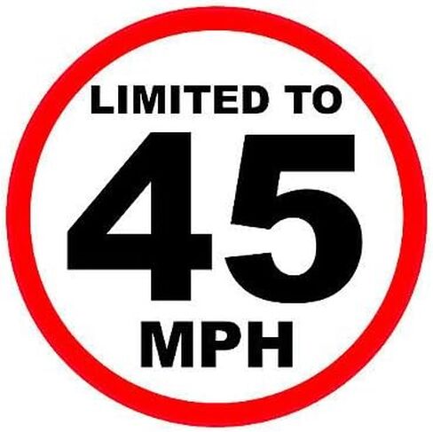 Limited to 45 MPH Speed in Saudi Arabia