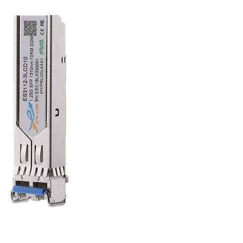 وحدة بصرية جيجابت أحادية الوضع 10KM 1.25G ثنائية الألياف SFP 1310nm متوافقة عالميًا مع H3C in Saudi Arabia