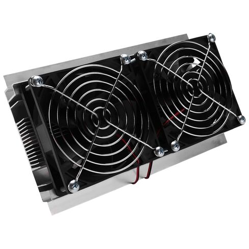 1 قطعة 200x115x8.5 مللي متر 120 واط بلتيير الحرارية التبريد أشباه الموصلات نظام التبريد عدة مروحة مزدوجة in Kuwait