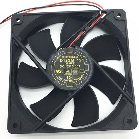D12SM-12 D12SL-12 D12SH-12 DC 12V 0.30A 12025 فائقة الصمت وحدة إمداد الطاقة للكمبيوتر مروحة التبريد in Kuwait