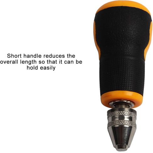 Hand Drill Manual, Mini Craft Drill Set Manual Drill Tool, With 10 PCS Twist Drill Bits 0.8 to 3.0mm, Micro Drill Bit Set for Art Craft Collection in Saudi Arabia