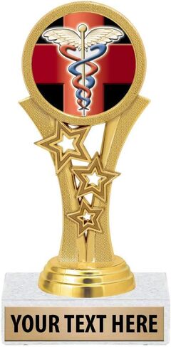 Crown Awards Medical Trophies, 5 1/2" Starbeam Medical Trophy, Engraving Included Prime in Kuwait