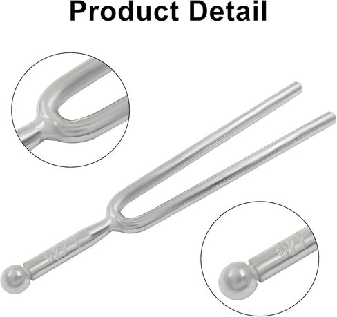1Pcs 440Hz Standard A Tuning Fork, 440 Hz Tuning Fork, Perfect for Violin Mandolin Guitar/Instrument Players in Saudi Arabia